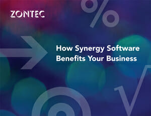This is a picture of the eBook "How Synergy Software Benefits Your Business".