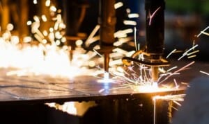 Picture of manufacturing plant. 